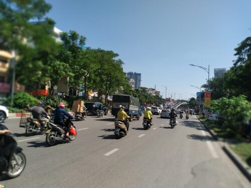 Phố Lò Đúc đoạn gần cầu vượt Trần Khát Chân – Kim Ngưu, Hai Bà Trưng (ảnh minh hoạ khu vực)